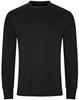 Just Cool JC023 Long Sleeve Active T - Jet Black - S