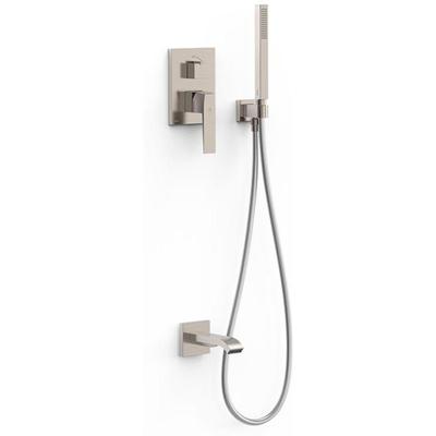 Regendouche set Tres Slim | Inbouw | Mengkraan | 2-weg | Vierkant | RVS look