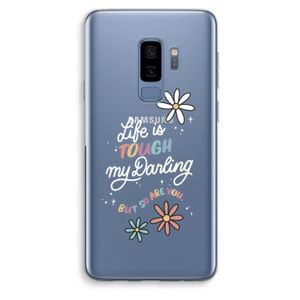 Tough Life: Samsung Galaxy S9 Plus Transparant Hoesje
