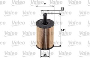 Valeo Oliefilter 586506