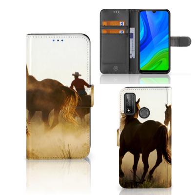 Huawei P Smart 2020 | Telefoonhoesje | Met pasjeshouder | Design Cowboy