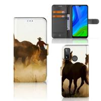 Huawei P Smart 2020 | Telefoonhoesje | Met pasjeshouder | Design Cowboy
