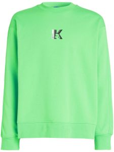 Karl Lagerfeld Jeans sweat à logo imprimé - Vert