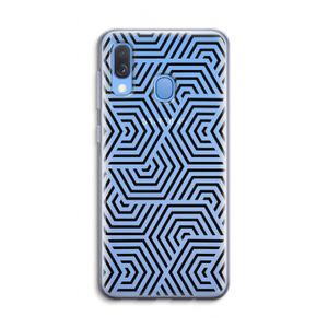 Magic pattern: Samsung Galaxy A40 Transparant Hoesje