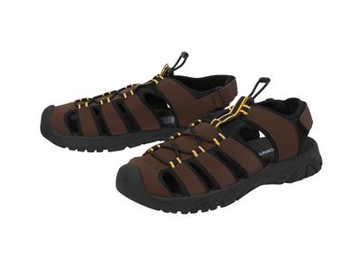 CRIVIT Heren sandalen (Bruin, 43)