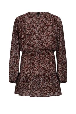 NoBell winter jurk meisjes - bruin - Mayal