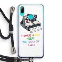 Smile: Huawei P Smart (2019) Transparant Hoesje met koord