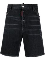 DSQUARED2 short Ciao en jean - Noir - thumbnail