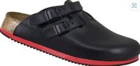 Clog Kay SL dames maat 40 zwart leer SRA EN 20347 BIRKENSTOCK