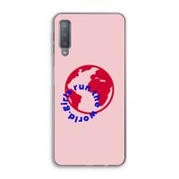 Run The World: Samsung Galaxy A7 (2018) Transparant Hoesje