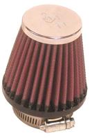 K&N Luchtfilter universeel verchroomd, Universele luchtfilters voor de moto, RC-1090
