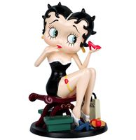 Betty Boop Schoenen Passen Beeld