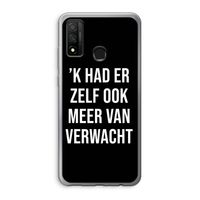 Meer verwacht - Zwart: Huawei P Smart (2020) Transparant Hoesje