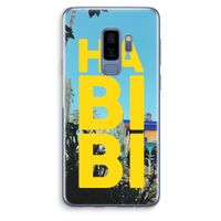 Habibi Majorelle : Samsung Galaxy S9 Plus Transparant Hoesje