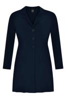 Yoek Blazer long | Blauw | Maat 54/56