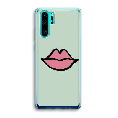 Kusje: Huawei P30 Pro Transparant Hoesje