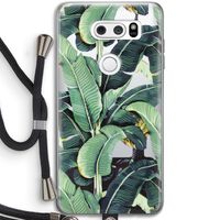 Bananenbladeren: LG V30 Transparant Hoesje met koord