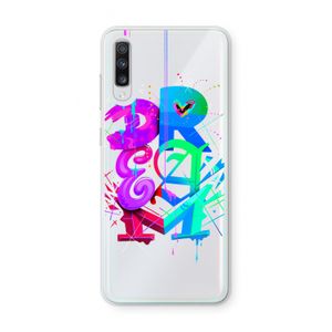 Dream: Samsung Galaxy A70 Transparant Hoesje