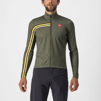 Castelli Unlimited Thermal fietsshirt lange mouw groen heren L - thumbnail