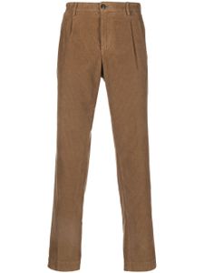 Briglia 1949 pantalon droit à taille mi-haute - Marron