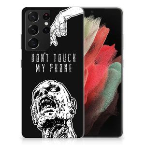 Silicone-hoesje Samsung Galaxy S21 Ultra Zombie