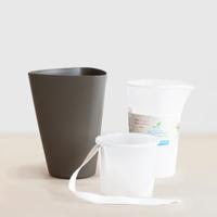 Zelfwaterende plantenpot - Basel - Taupe - P12