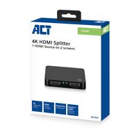 ACT AC7835 video splitter HDMI 2x HDMI - thumbnail