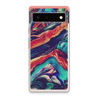 Chameleon Sun: Google Pixel 6 Transparant Hoesje