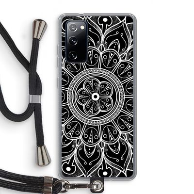 Roses Are Red: Samsung Galaxy S20 FE / S20 FE 5G Transparant Hoesje met koord