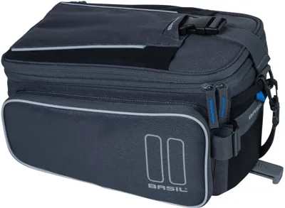 Bagagedragertas Basil Sport Design Trunkbag MIK - 7 tot 15 Liter - Graphite