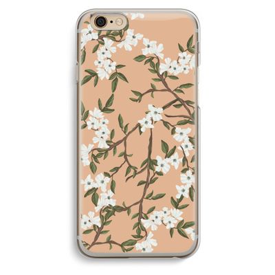 Blossoming spring: iPhone 6 / 6S Transparant Hoesje