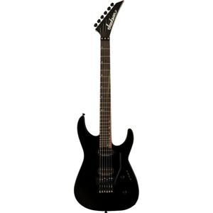 Jackson American Series Virtuoso EB Satin Black elektrische gitaar met  Jackson Foam Core Case