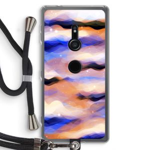 Donkere Wolken: Sony Xperia XZ2 Transparant Hoesje met koord