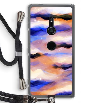 Donkere Wolken: Sony Xperia XZ2 Transparant Hoesje met koord
