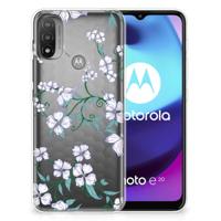 Motorola Moto E20 | E40 Uniek | TPU Case | Blossom White