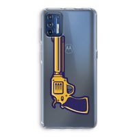 Pew Pew Pew: Motorola Moto G9 Plus Transparant Hoesje