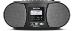 TechniSat DIGITRADIO 1990 Radio/CD-speler DAB+, VHF (FM) AUX, Bluetooth, CD, USB Acculaadfunctie, Wekfunctie Zwart