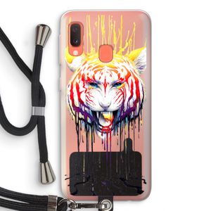 Fading: Samsung Galaxy A20e Transparant Hoesje met koord