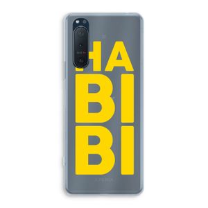 Habibi Majorelle : Sony Xperia 5 II Transparant Hoesje