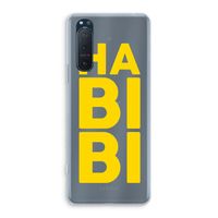 Habibi Majorelle : Sony Xperia 5 II Transparant Hoesje