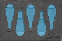 HAZET 2-componenten zachschuiminleg 163-215L · L x B: 172 mm x 114 mm
