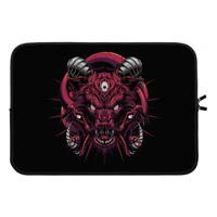 Hell Hound and Serpents: Laptop sleeve 13 inch