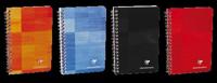 Notitieboek clairefontaine 75x120mm spiraal lijn | 10 stuks