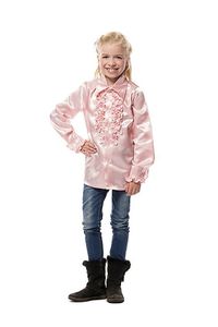 Ruche Blouse Baby Rose