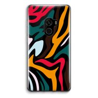 Colored Zebra: Xiaomi Mi Mix 2 Transparant Hoesje