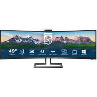 Philips P-Line 499P9H/00 49 Ultrawide Quad HD USB-C 90W Curved VA Monitor - thumbnail