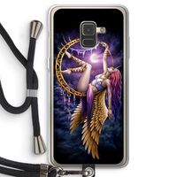 Aerial Angel: Samsung Galaxy A8 (2018) Transparant Hoesje met koord