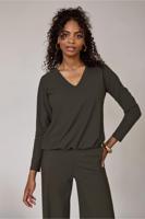 Studio Anneloes Vicky Ls Shirt 94851 T-shirt Lange Mouw 7400 New Army