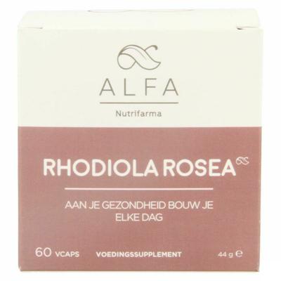 Alfa Rhodiola Rosea 500mg V-caps 60