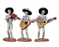Skeleton mariachi band set of - Lemax